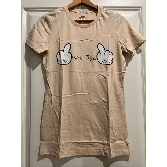 Boy Bye Women's T-shirt size Large - Picture 1 of 2